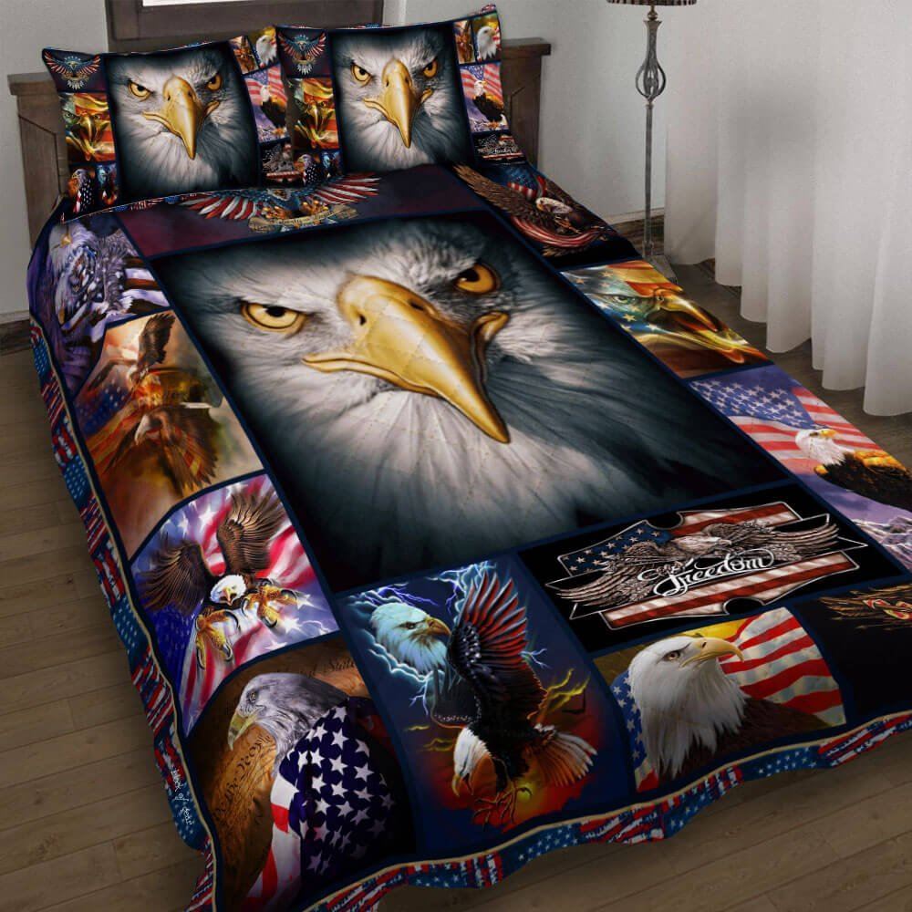 American Eagle Quilt Bedding Set-47uqw