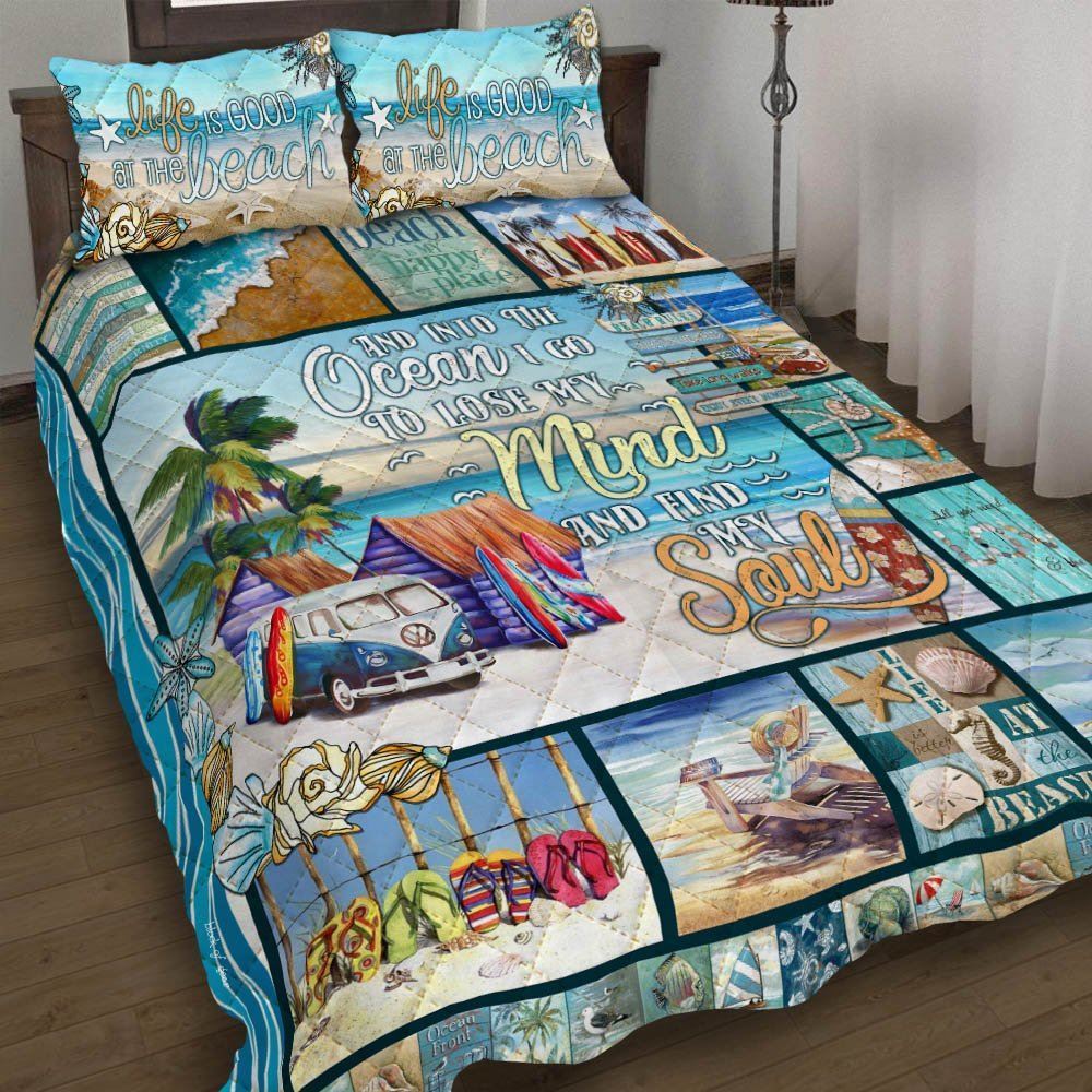 Beach Life Quilt Bedding Set-5xqoj