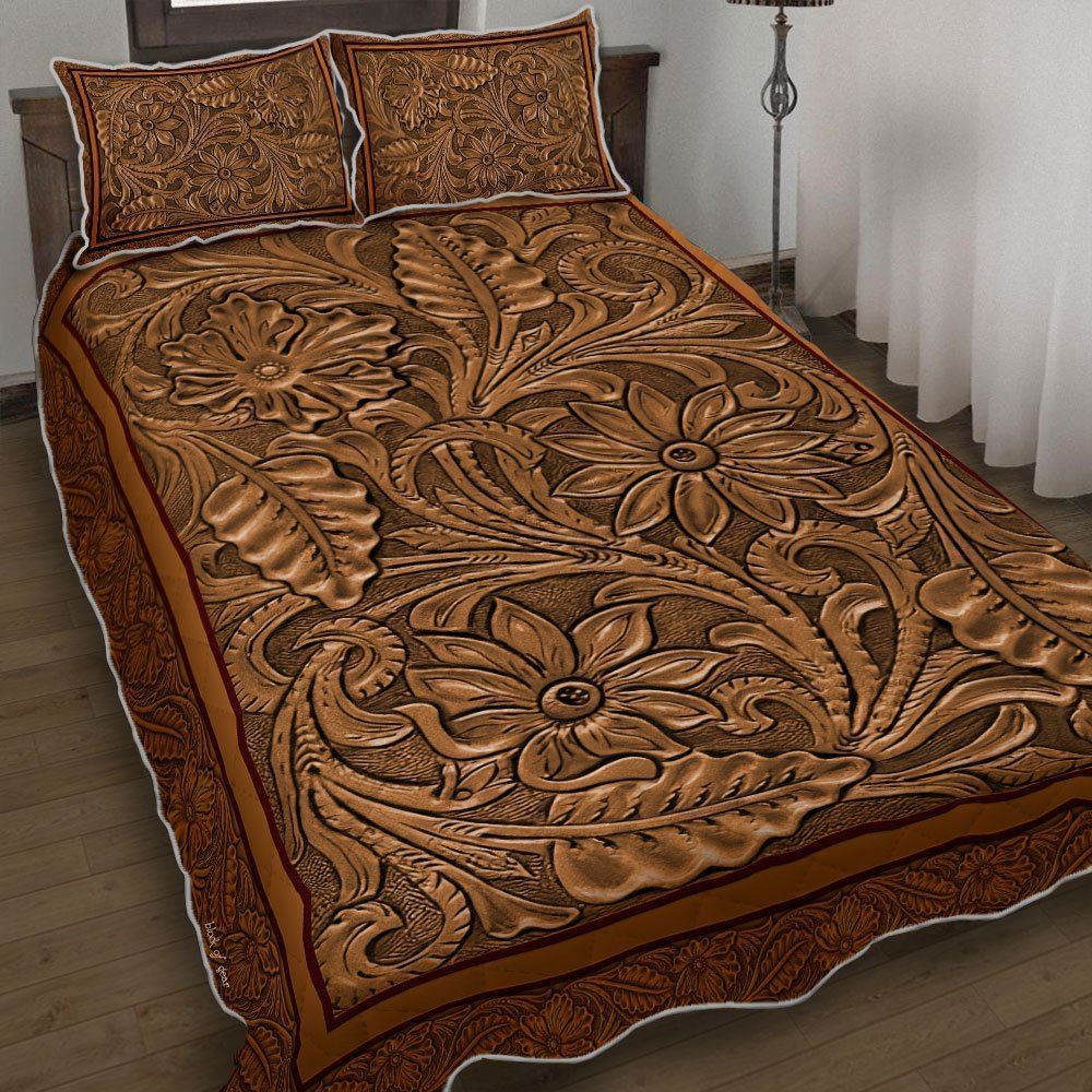 Beautiful Baroque Design Quilt Bedding Set