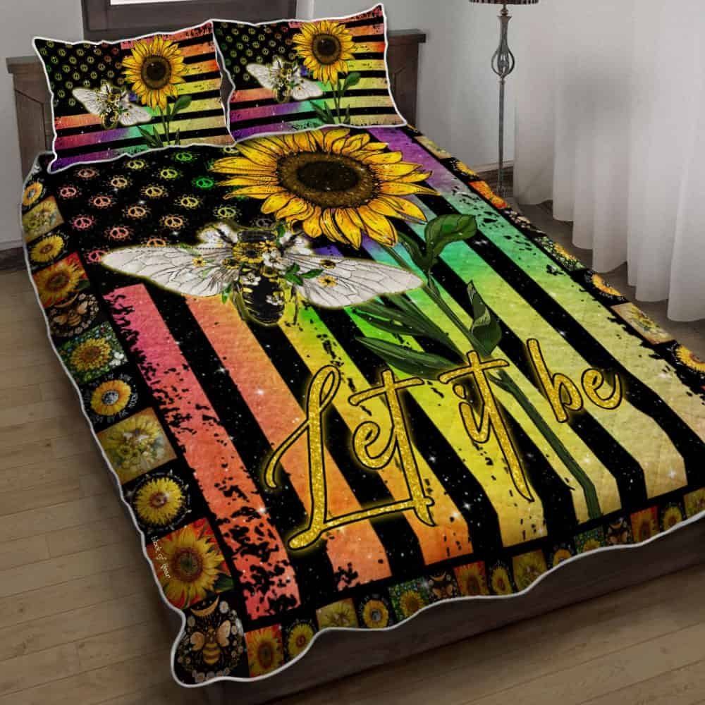 Bee Let It Be Quilt Bedding Set