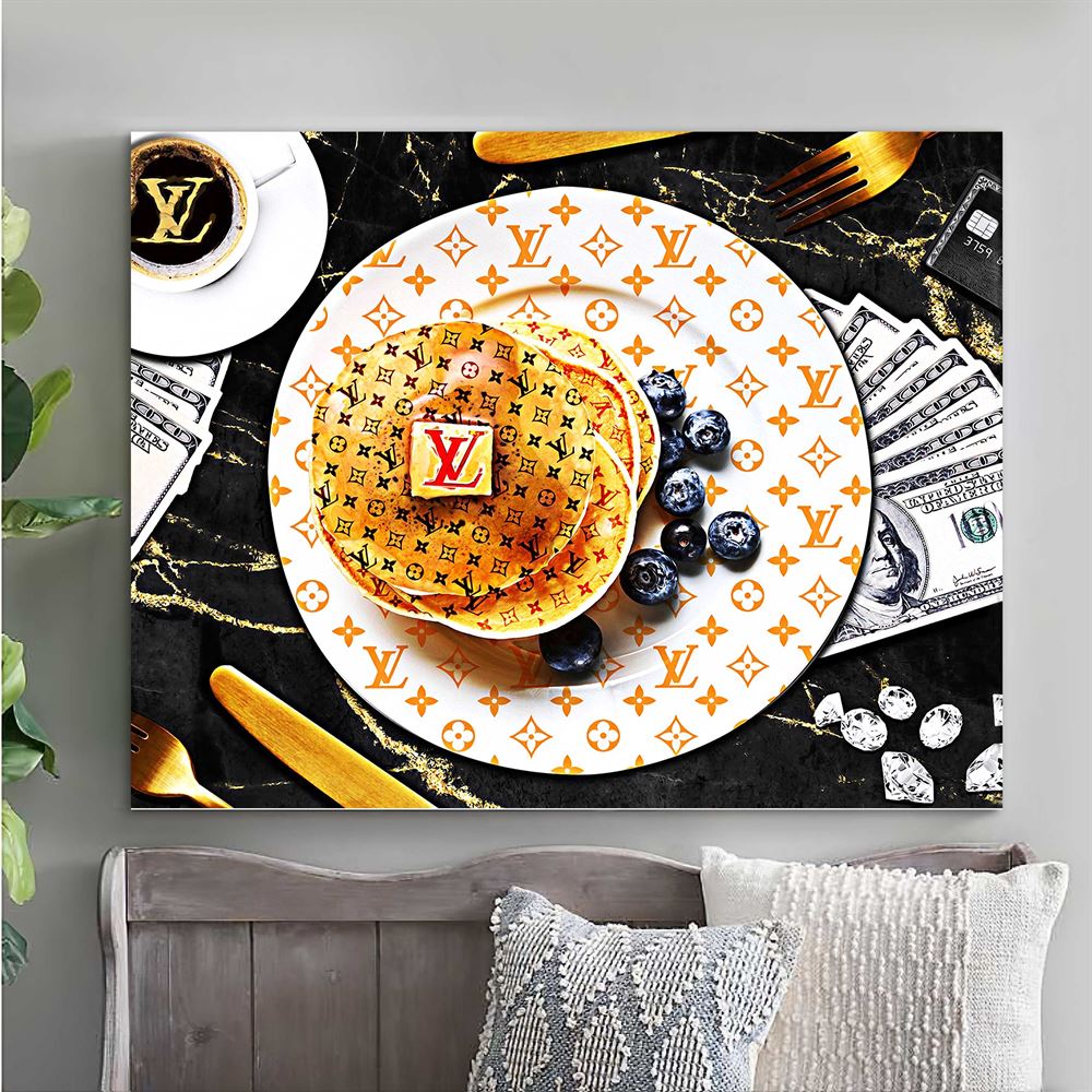 Billion Dollar Breakfast Wall Art Canvas