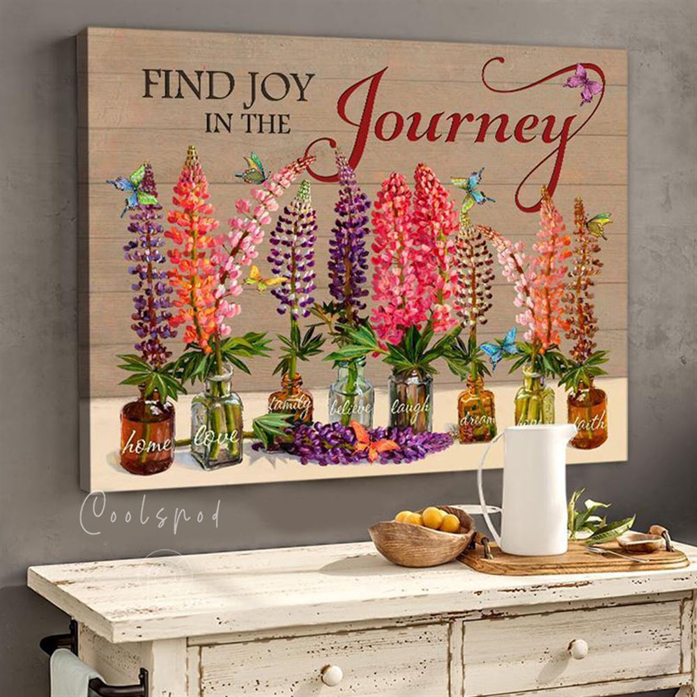 Canvas - Butterfly - Find Joy In The Journey Ver3