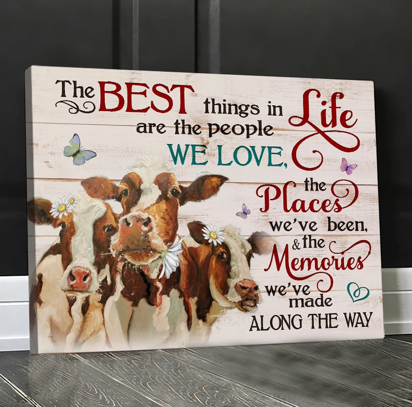 Canvas - Cow - The Best Things In Life