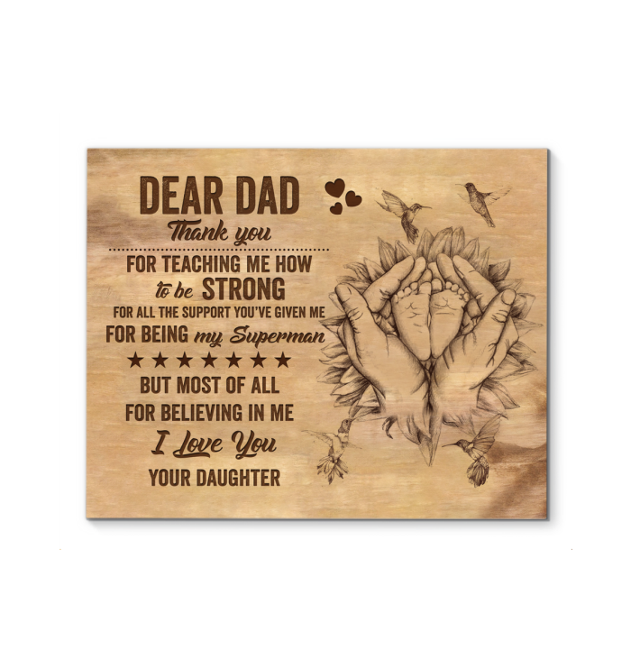 Canvas - Family - Dear Dad