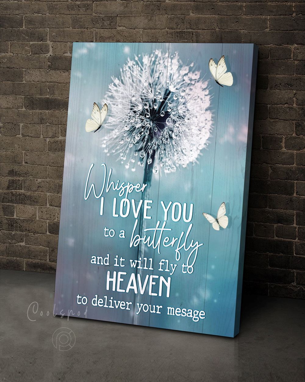 Canvas - Heaven Dandelion I Love You 5