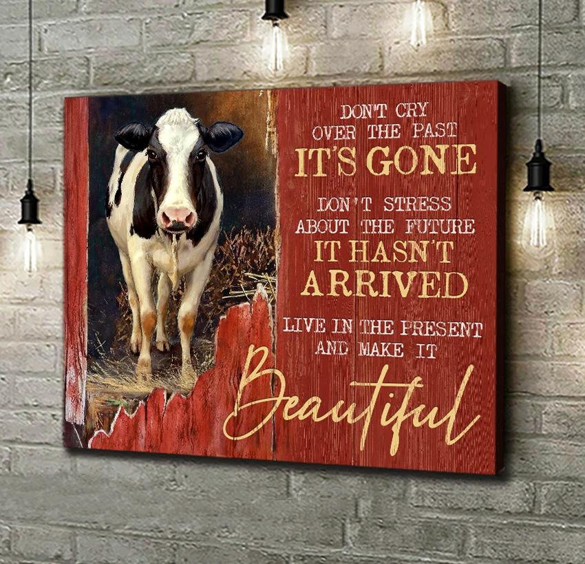 Canvas - Holstein Cattle - Make It Beautiful