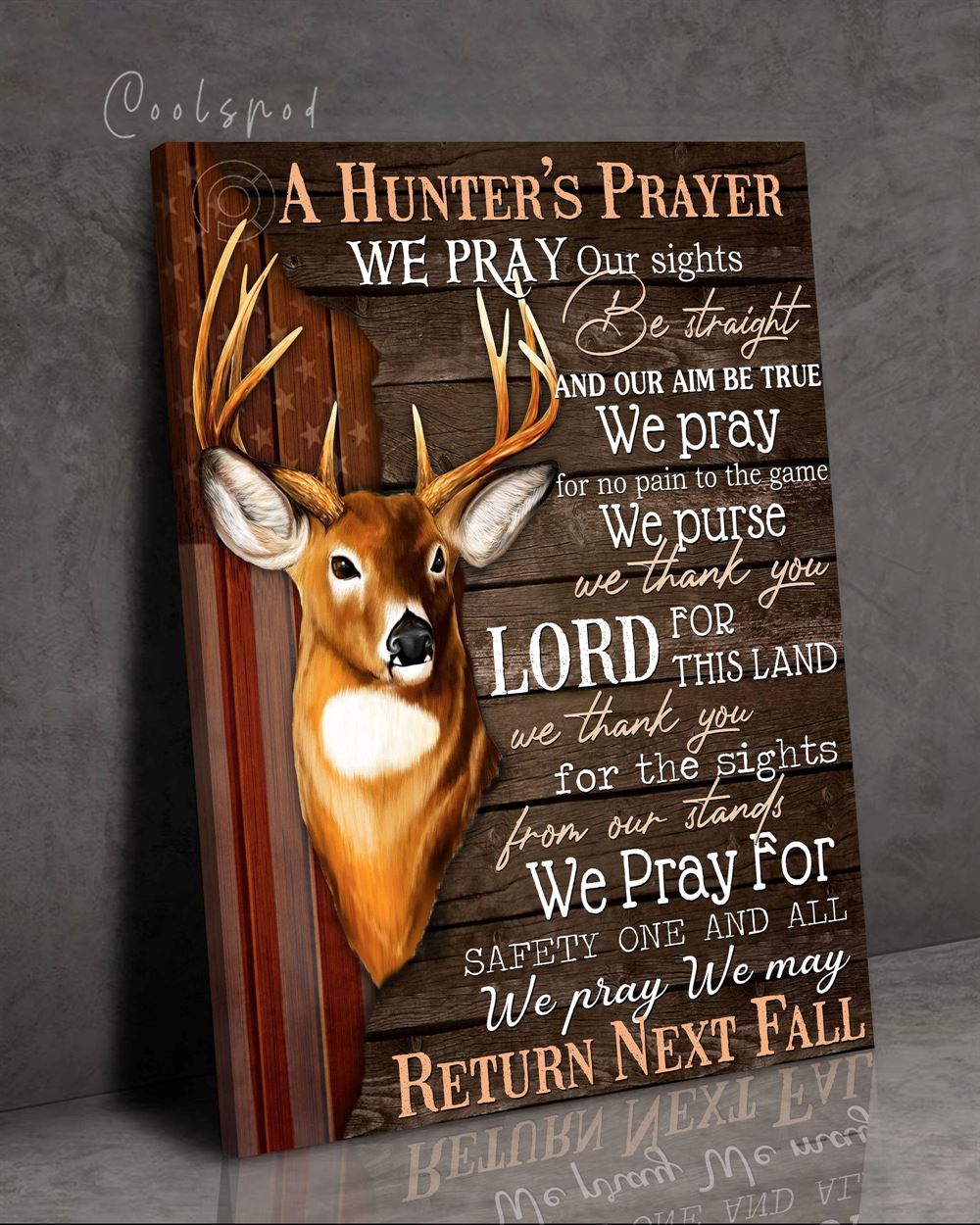 Canvas - Hunting - A Hunter Prayer