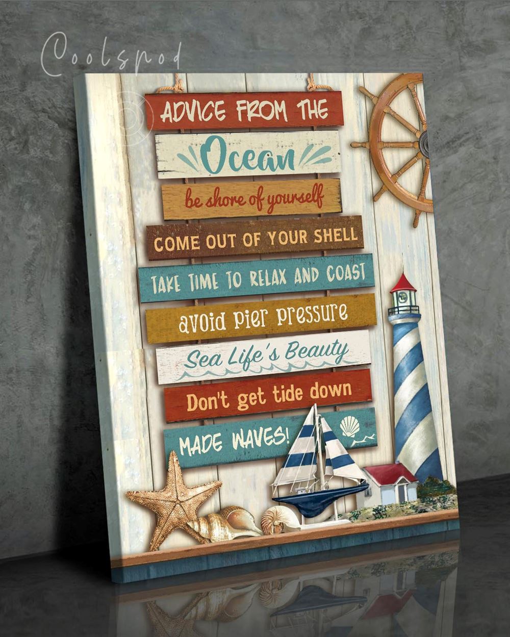 Canvas - Ocean - Advice From The Ocean