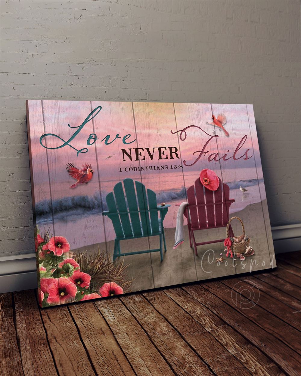 Canvas - Ocean - Love Never Fails