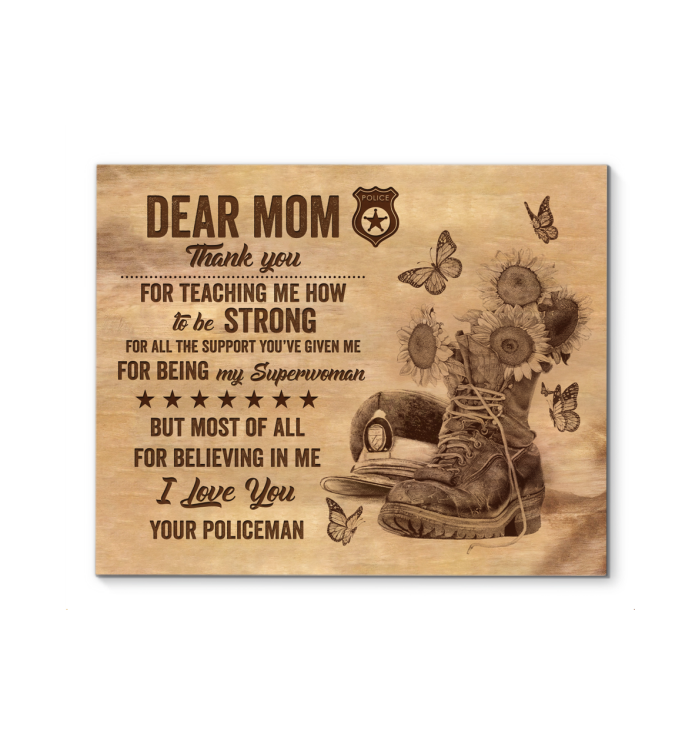 Canvas - Police - Dear Mom