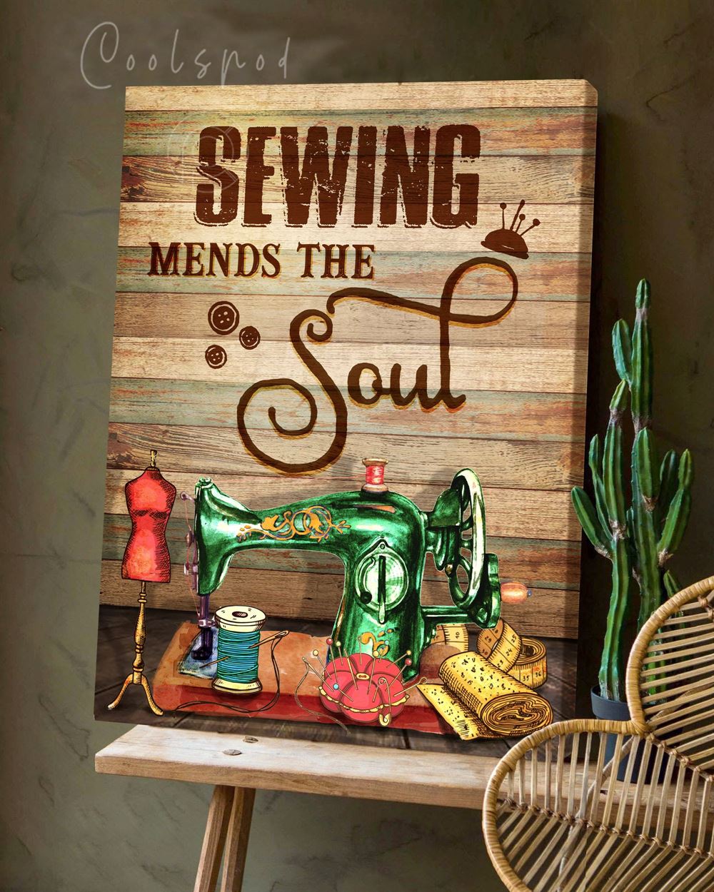 Canvas - Sewing - Sewing Mends The Soul