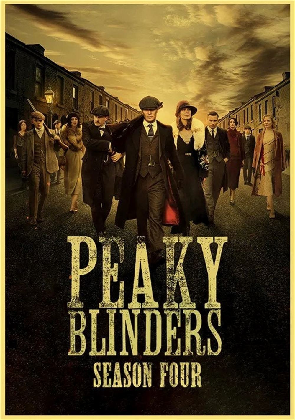 Peaky Blinders Thomas Shelby Poster Wall Art Ezonyy 