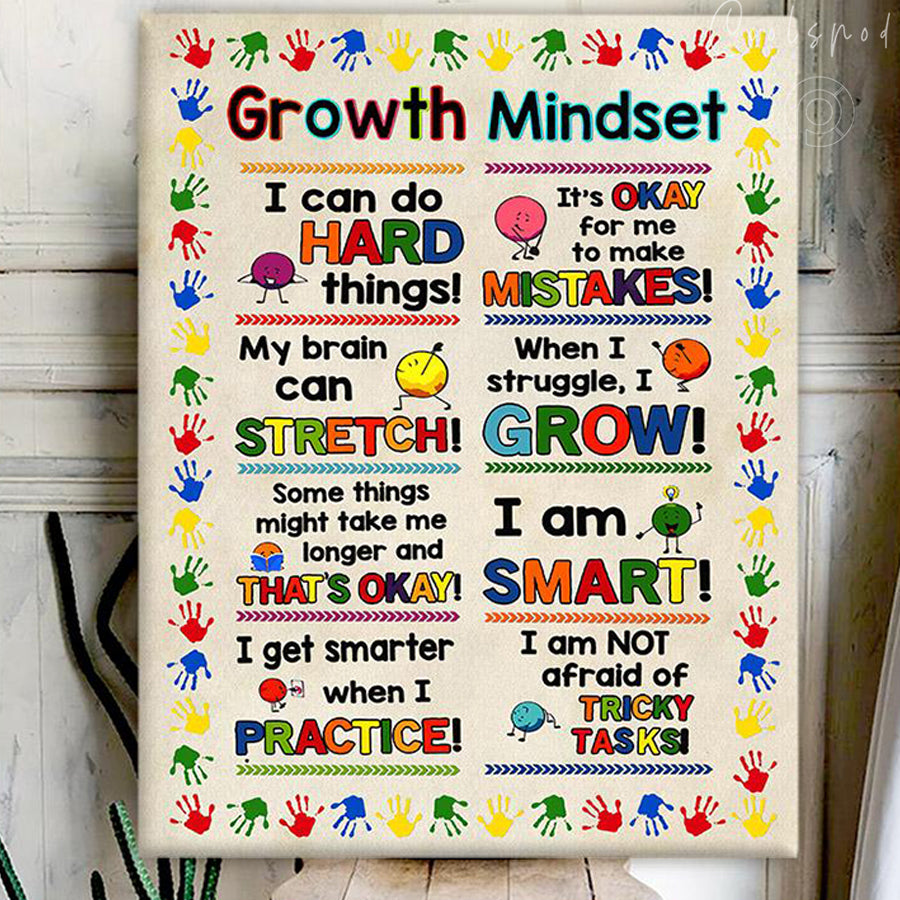 Teacher - Growth Mindset - Ezonyy