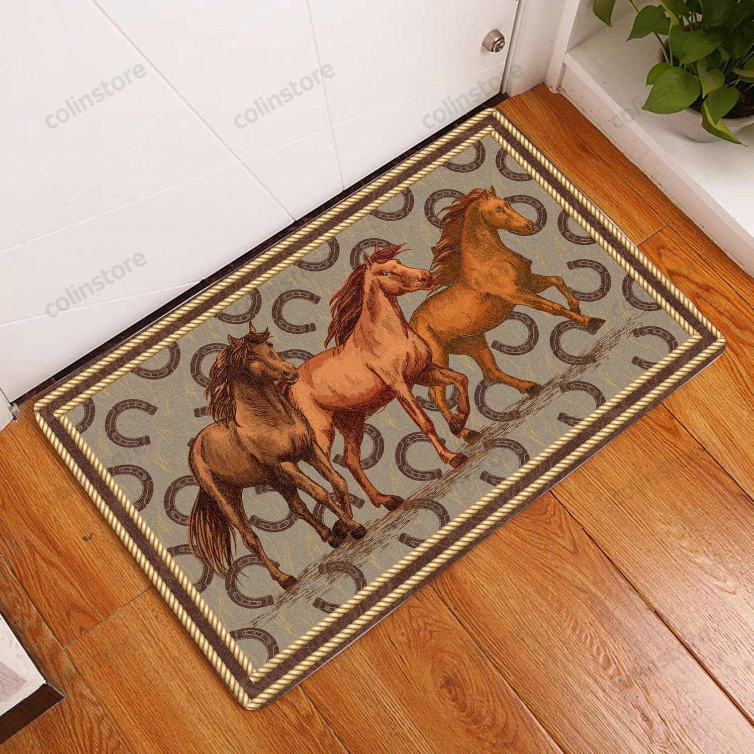 Amazing Horse Doormat Welcome Mat