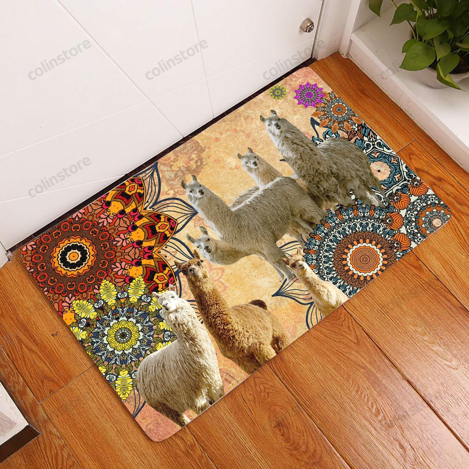 Amazing Llama Doormat Welcome Mat