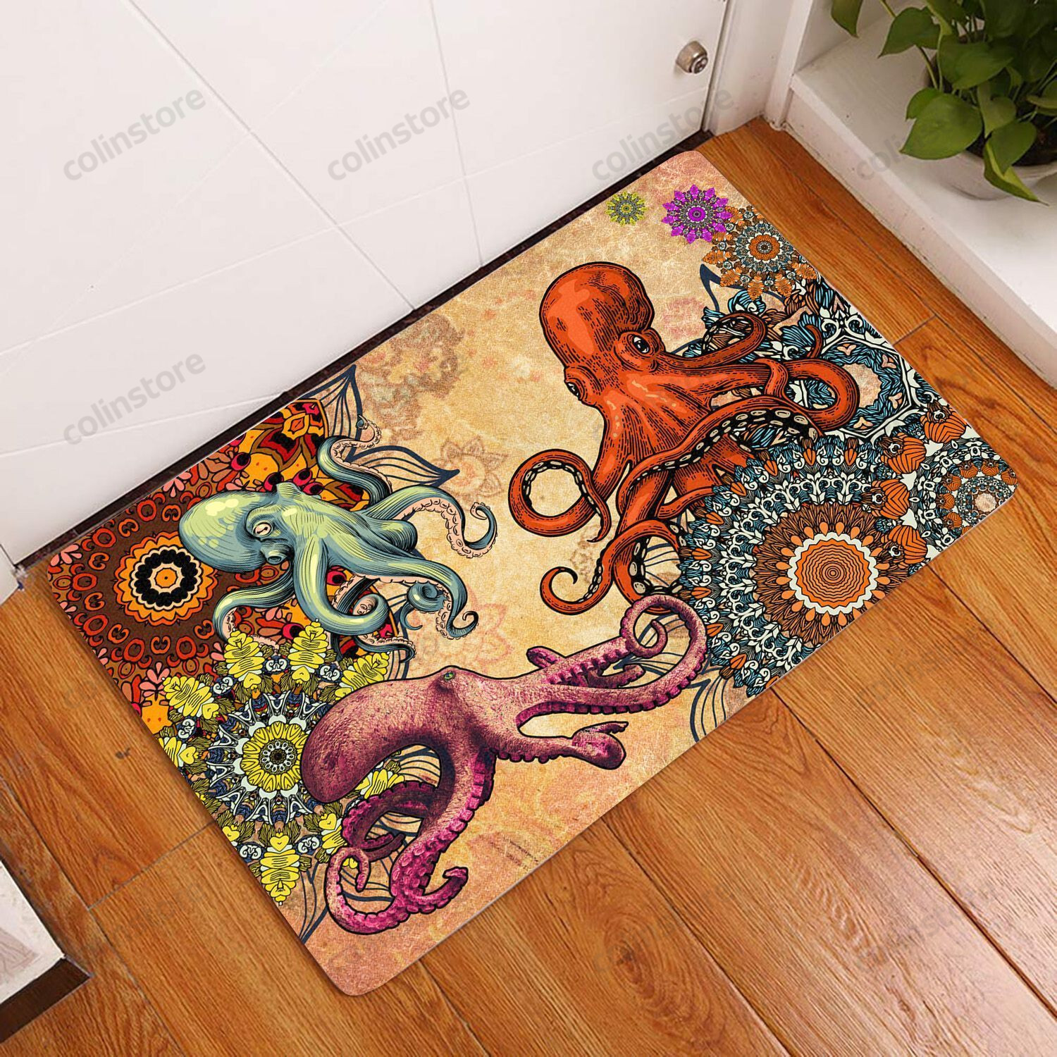 Amazing Octopus Doormat Welcome Mat