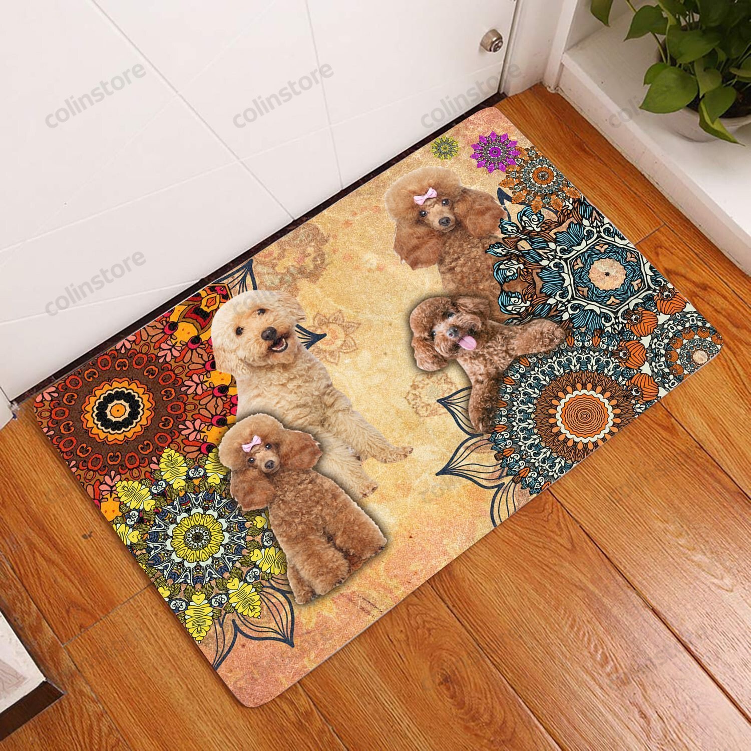Amazing Poodle - Dog Doormat Welcome Mat