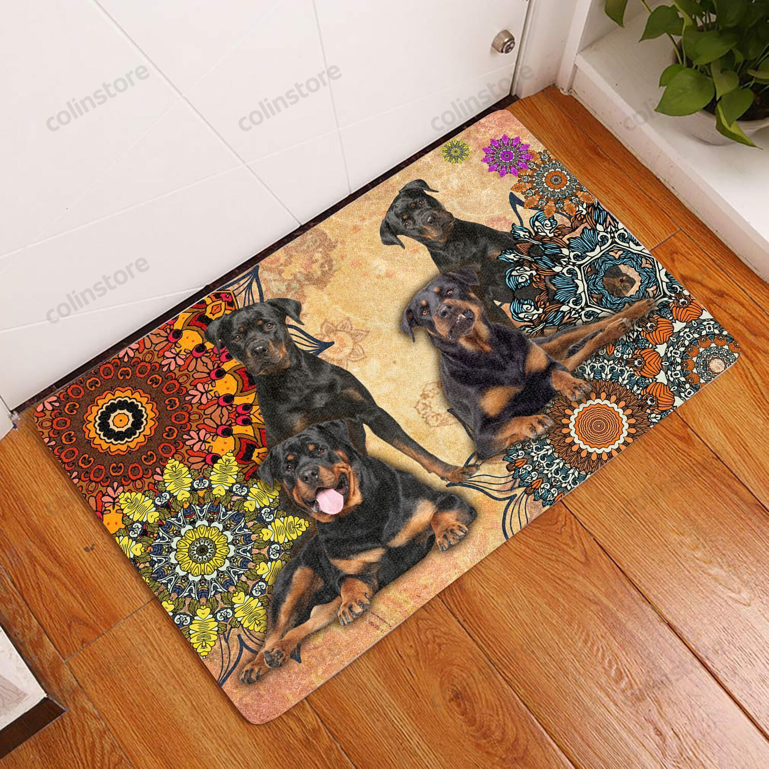 Amazing Rottweiler - Dog Doormat Welcome Mat