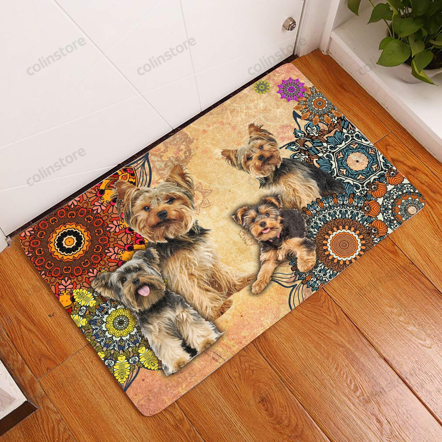 Amazing Yorkshire Terrier - Dog Doormat Welcome Mat