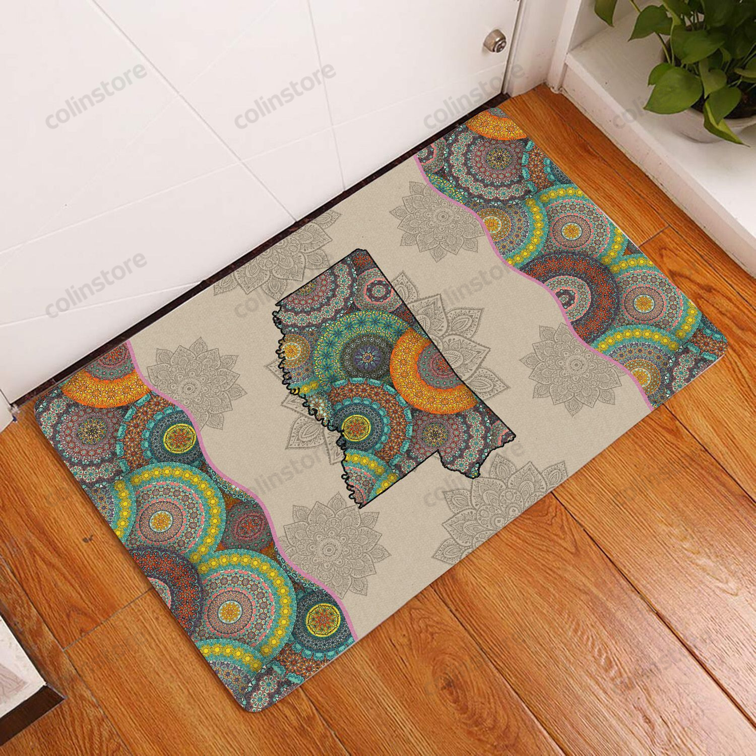Awesome Mississippi Mandala Doormat Welcome Mat