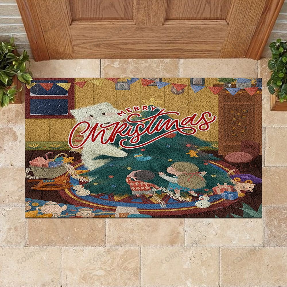 Christmas Atmosphere Doormat Merry Christmas Doormat