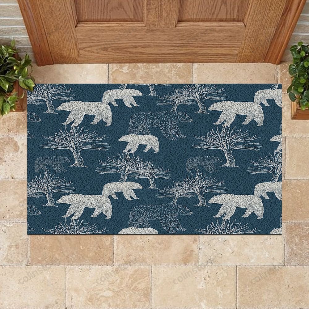 Christmas Bear Doormat Merry Christmas Doormat -ghepten-t5ymkpr