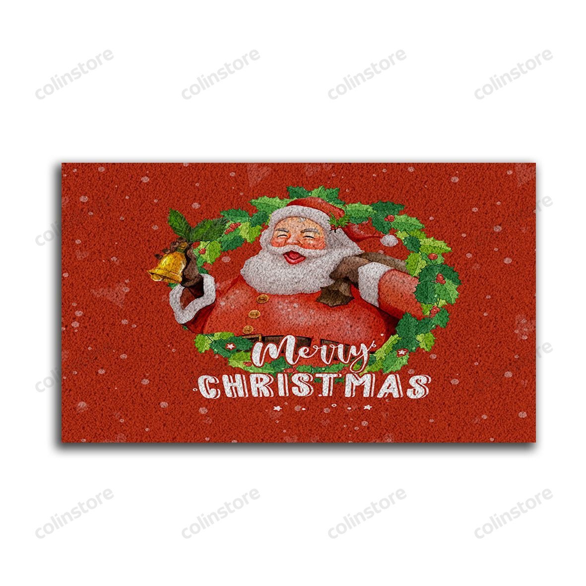 Christmas Santa Claus Doormat Merry Christmas Doormat