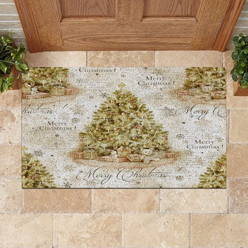 Christmas Tree Doormat Merry Christmas Doormat -ghepten-vdi0nkm