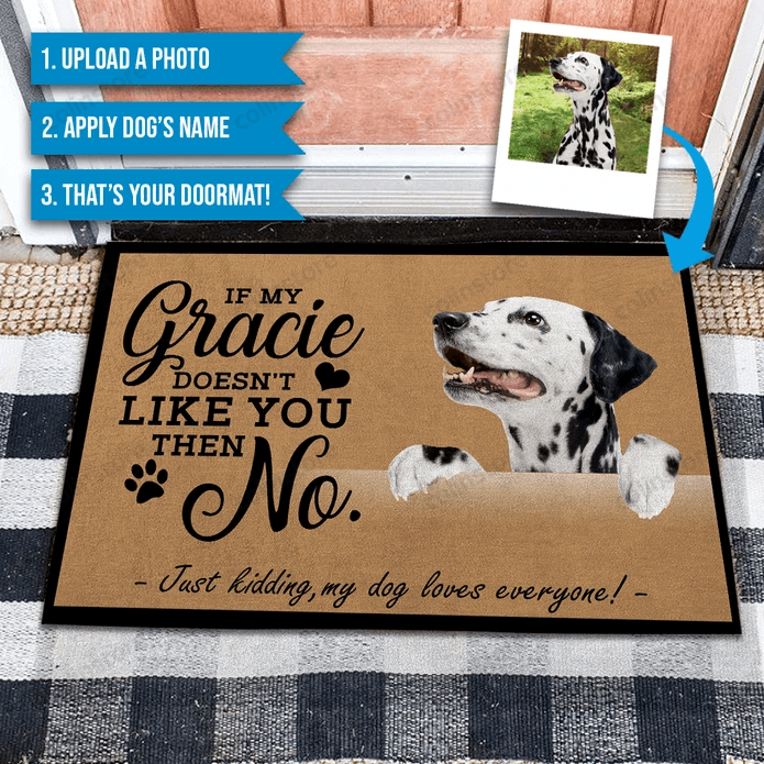 Custom Doormat Dog Doormat Personalized Doormat For More Pets -ghepten-91n4lxw