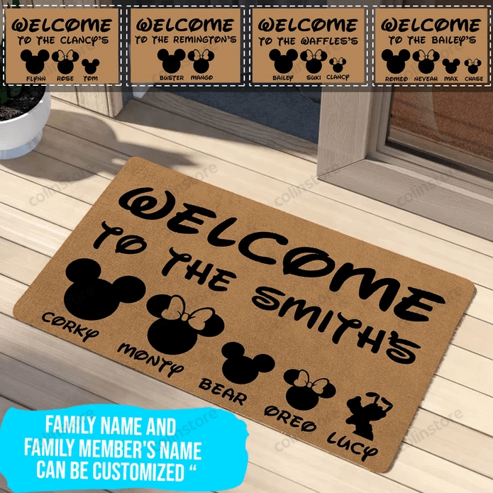 Custom Doormat Dog Doormat Personalized Doormat For More Pets -ghepten-gqi1xxl