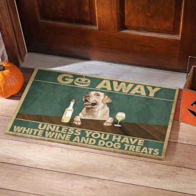Go Away Labrador Retriever Funny Outdoor Indoor Wellcome Doormat