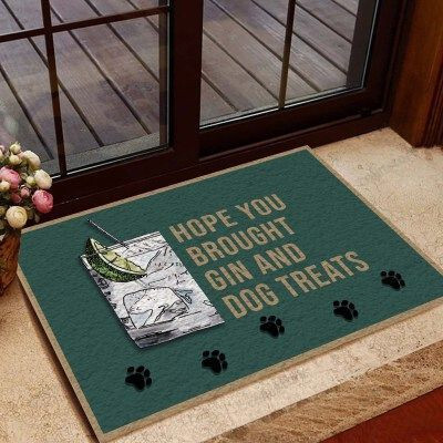 Hope You Brought Gin Funny Outdoor Indoor Wellcome Doormat