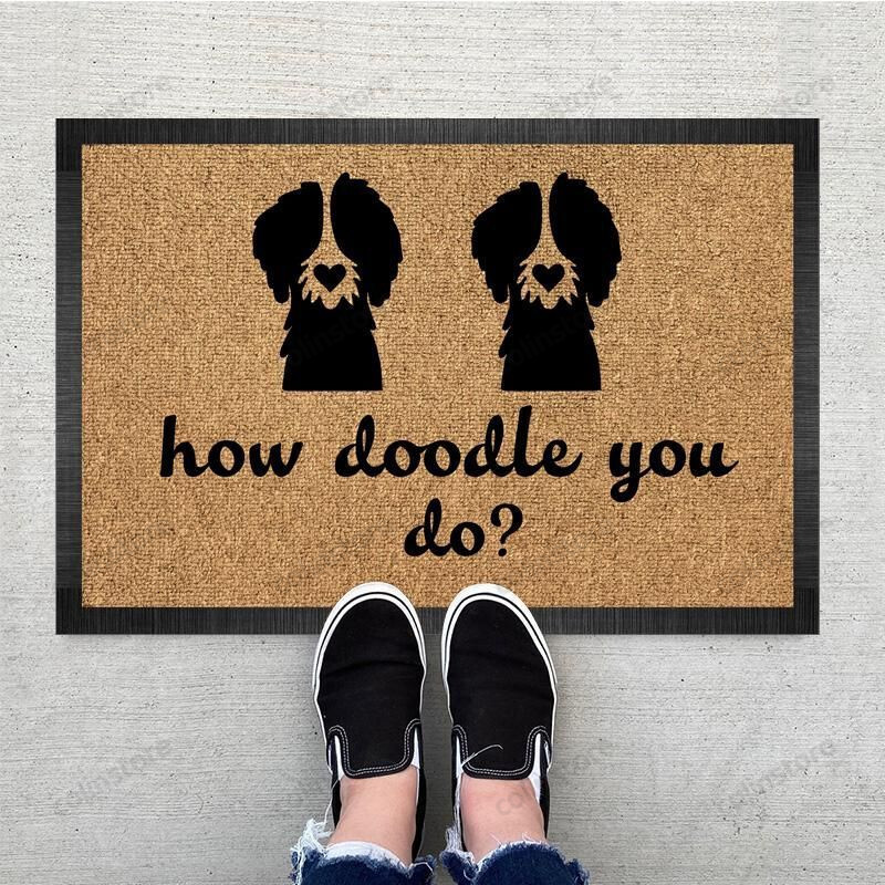How Doodle You Do - Funny Outdoor Indoor Wellcome Doormat