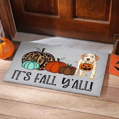 Its Fall Labrador Retriever Funny Outdoor Indoor Wellcome Doormat