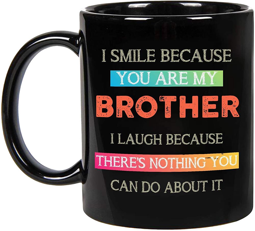 Fathers Day Presents For Brother Big Brothers Presents Little Brother Birthday Funny Coffee Mug Cup