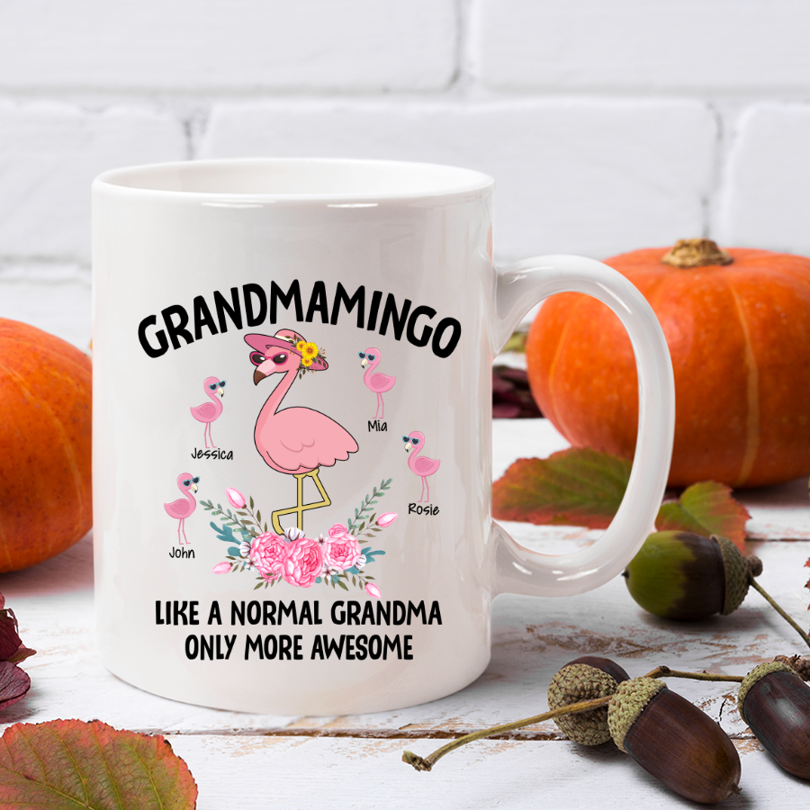 Grandmamingo Like A Normal Grandma Gift To My Grandma Her Mothers Day Mug