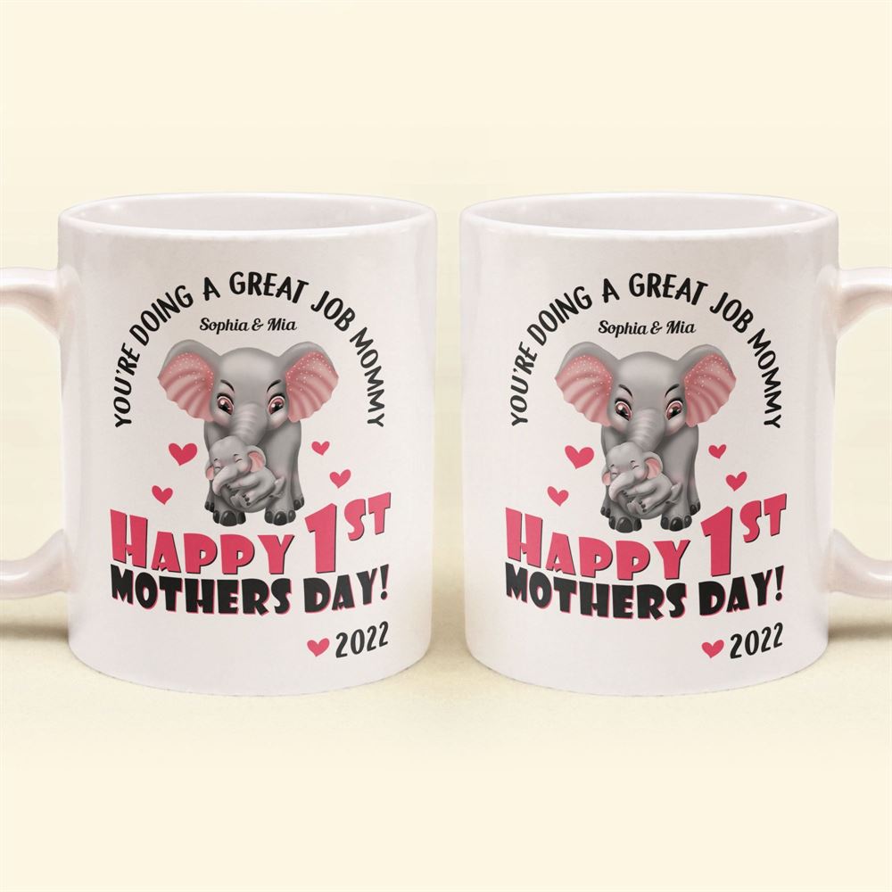 Happy 1st Mothers Day Personalized Mug Mothers Day Gift For Newborn Mom