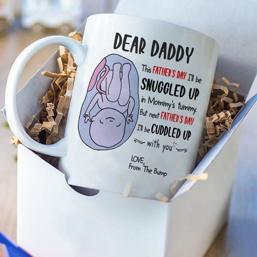 Happy Fathers Day Fathers Day Gift Idea Gift For Dad Funny Dad Mug Dear Daddy This Fathers Day I