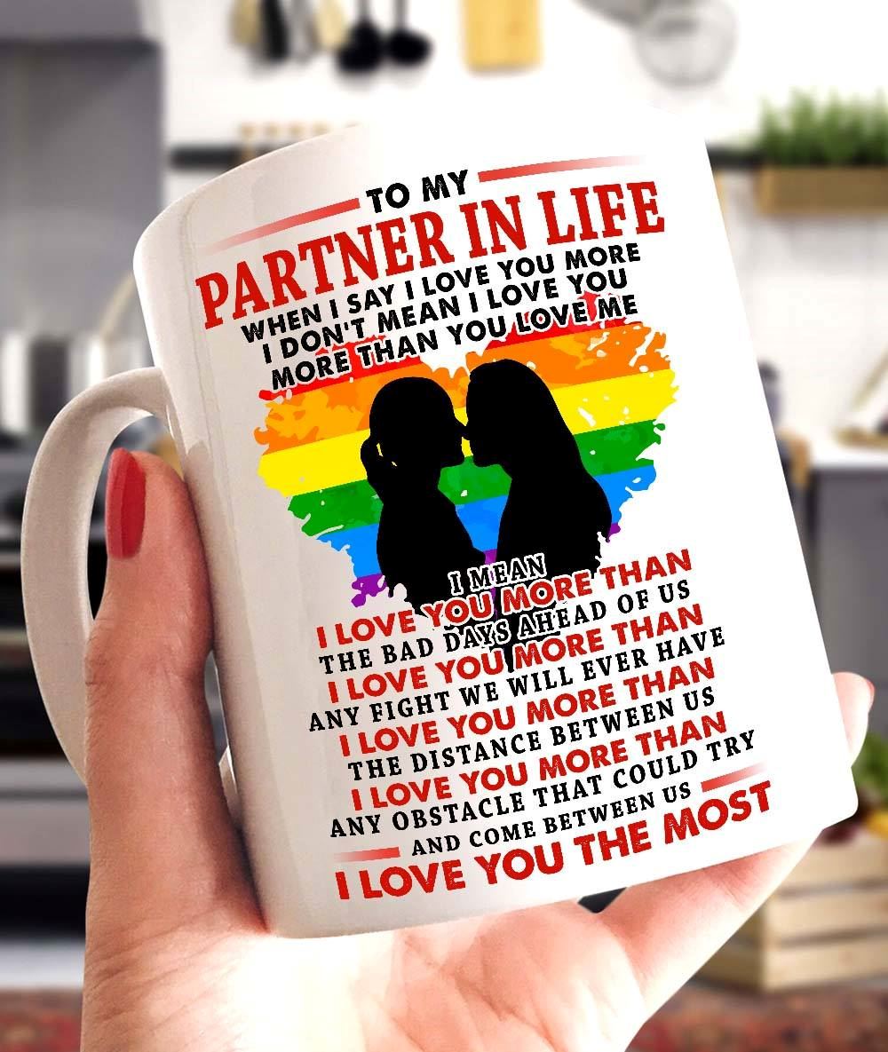 Lgbt Partner Love You More Cc Mug