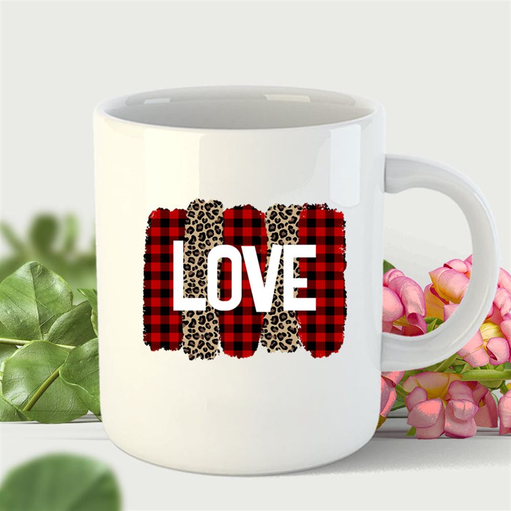 Love Buffalo Plaid And Leopard Print