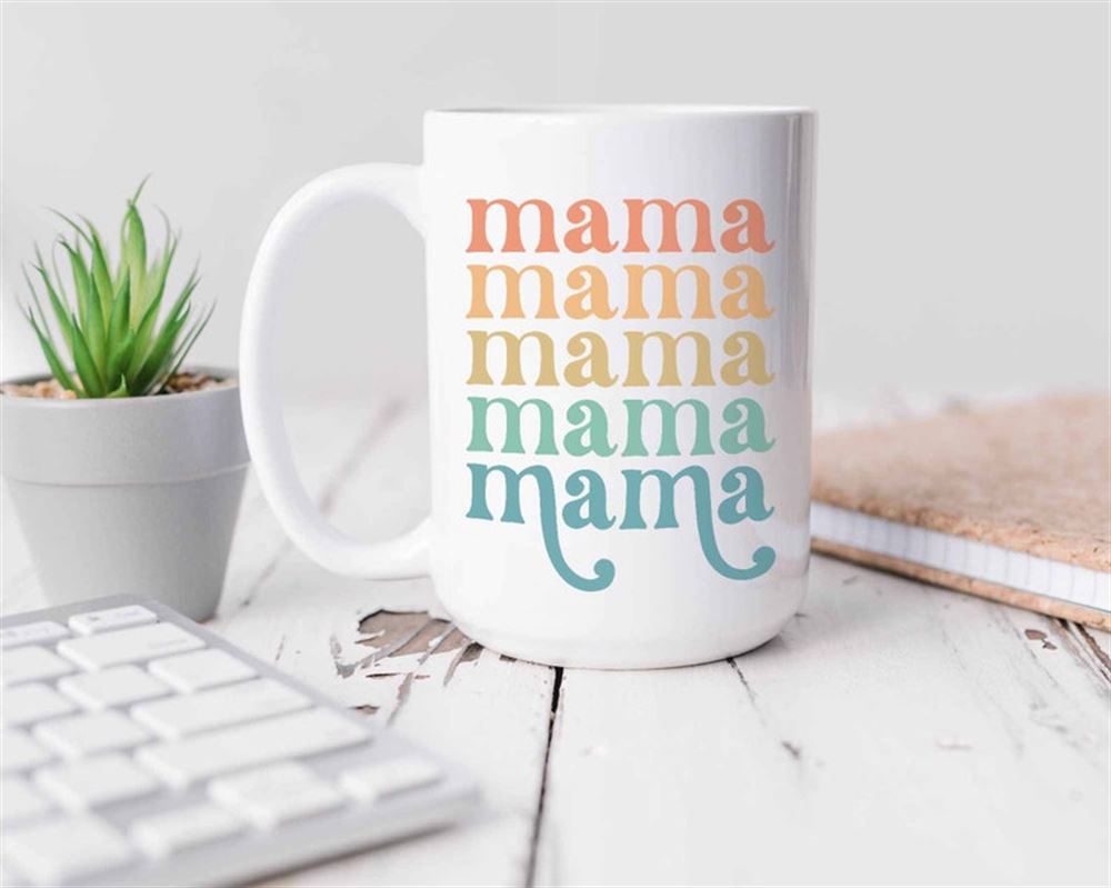 Mug For Mama Mother Mug Retro Mama Coffee Mug New Mom Gift Cup Pregnancy Gift Mug Mug Gift For New M