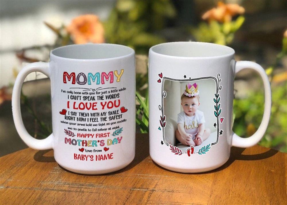 Personalized First Mothers Day Mug Gift For New Mom Happy The 1st Mothers Day First Time Mom Mug