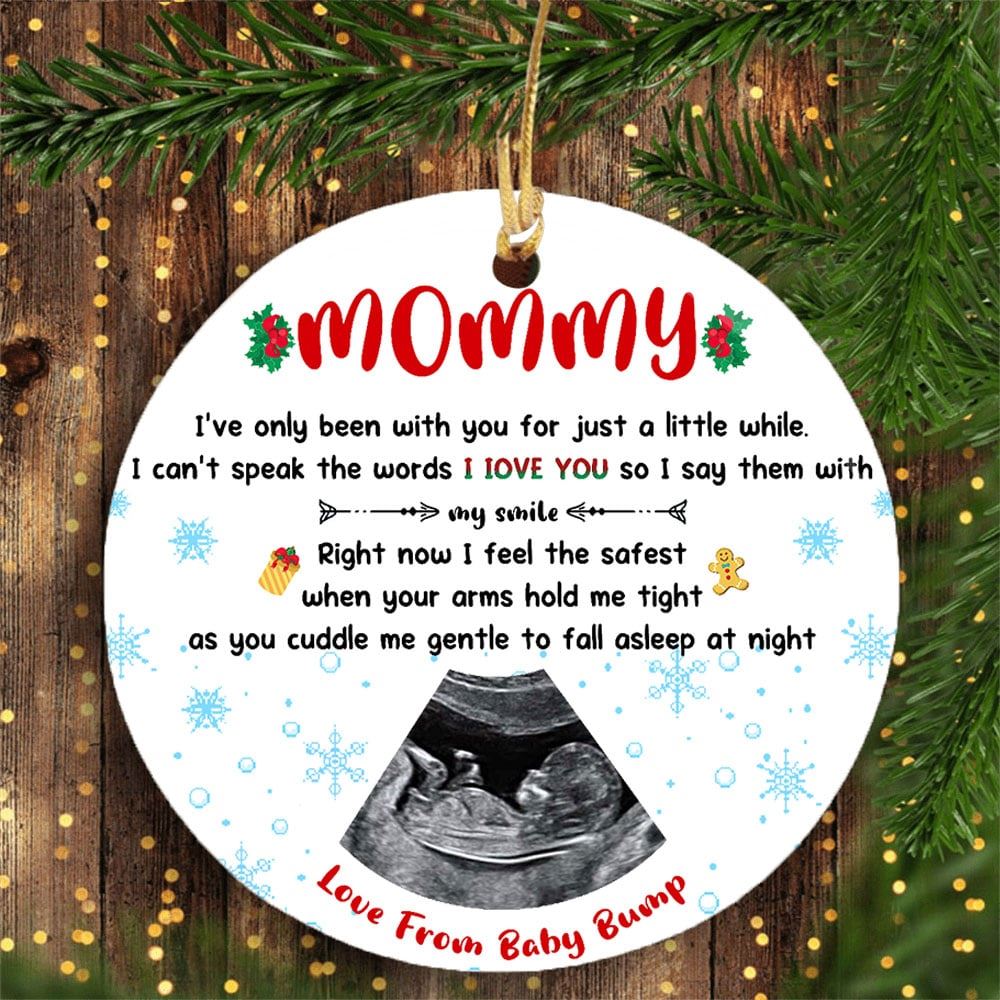 Ive Only Been With You For Just A Little While Ornament Personalized Gift For Mommy To Be