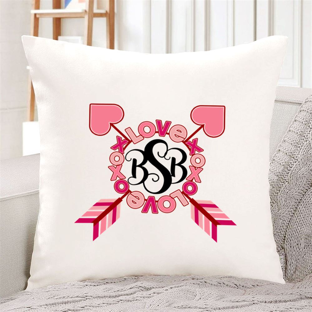 Love Xoxo Monogram Valentine