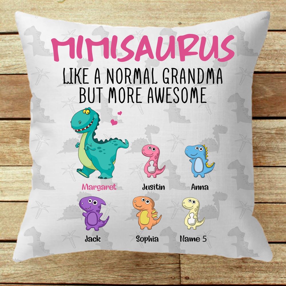 Personalized Call Me Grandma Pillow Insert Included