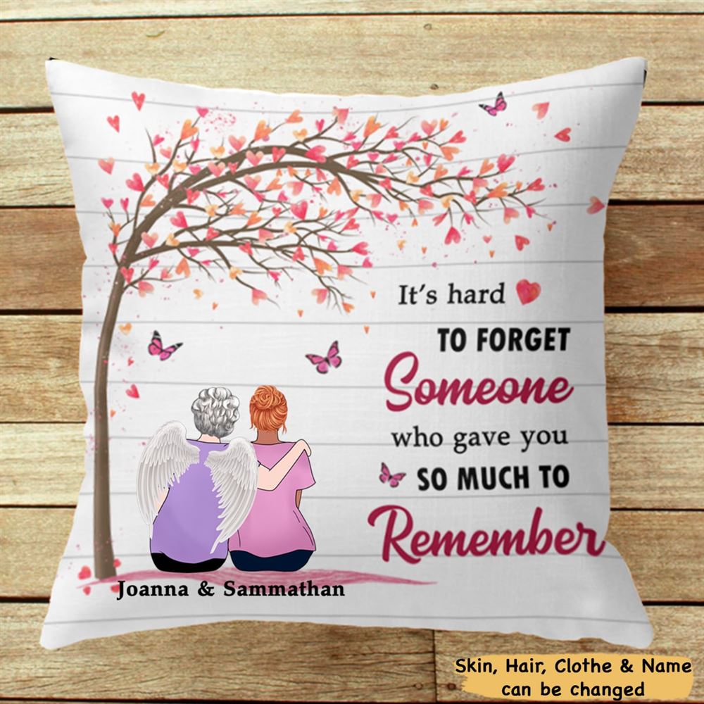 Personalized Mom Memorial Custom Pillow Insert Included