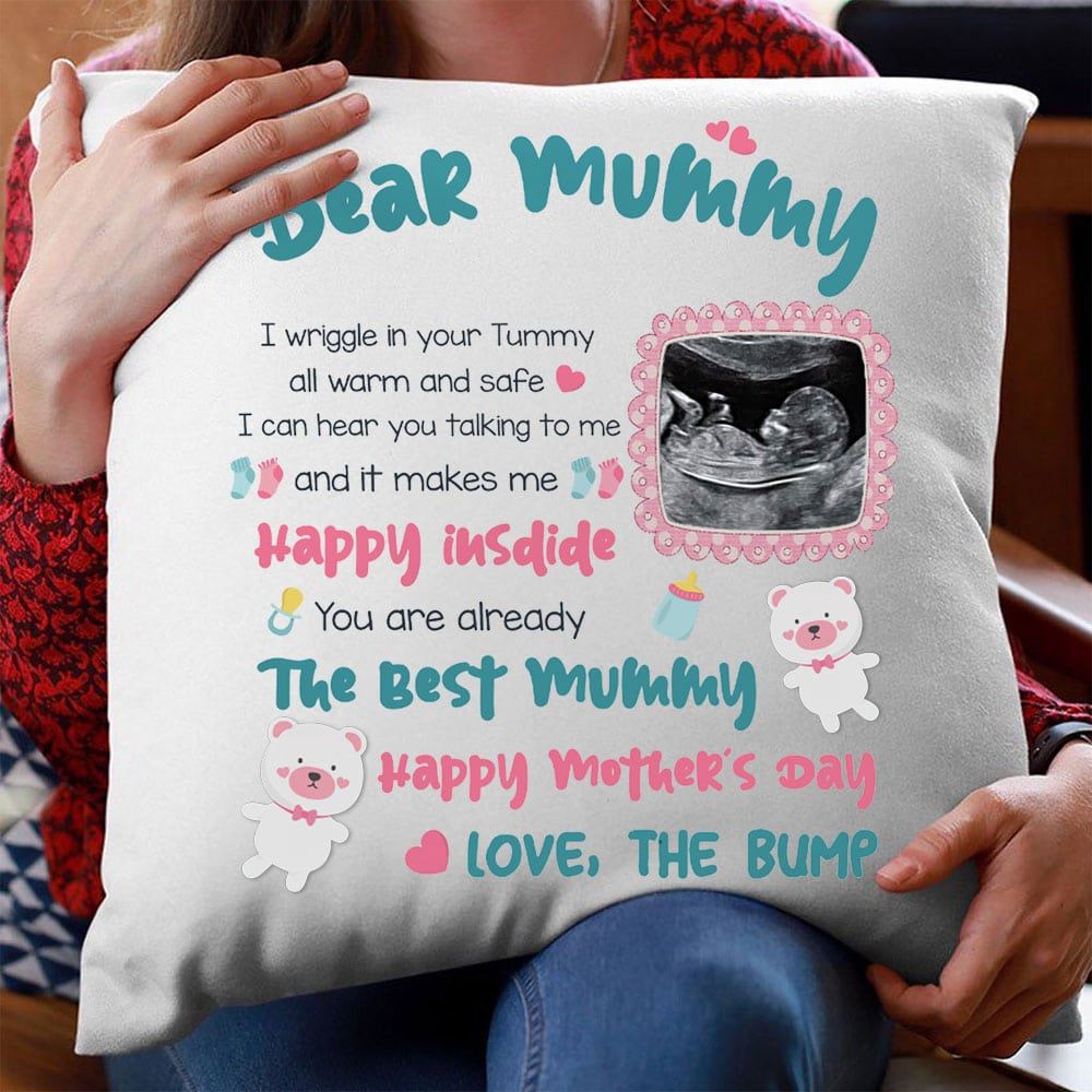 Personalized Mummy You Are Already The Best Mummy Pillow Ultrasound Photo Upload Gift