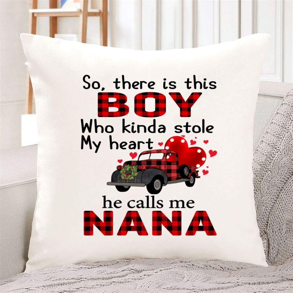There Is This Boy He Calls Me Nana Christmas Truck