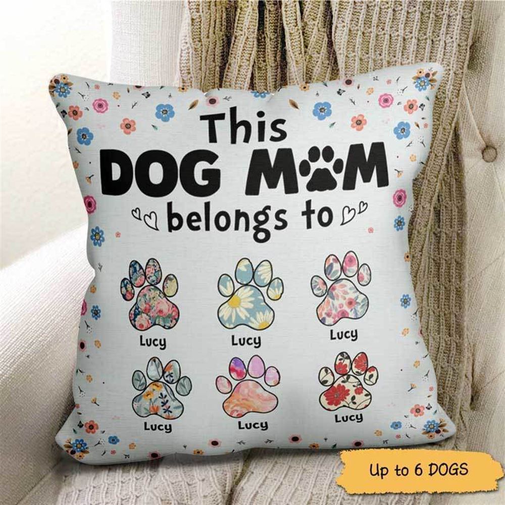This Dog Mom Belongs To Floral Paw Love Pets