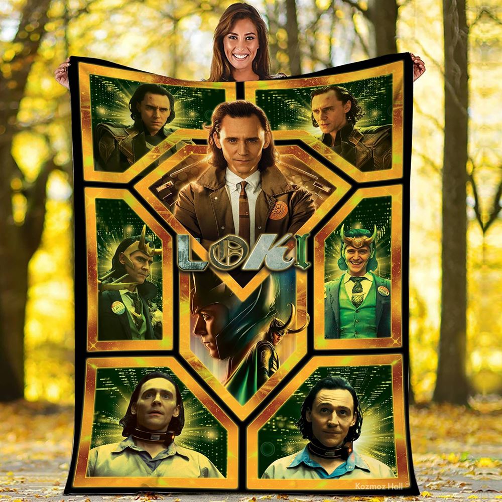 Avengers Superhero Fleece Blanket Loki Blanket Gifts For Loki Fan Superhero Fan Gifts Christmas Gifts Birthday Gifts